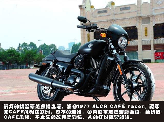 全新哈雷street750评测